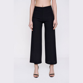 Spanish cropped black trousers