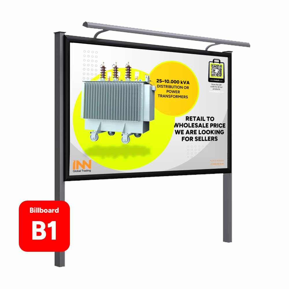 B1 BILLBOARD OUTDOOR ADVERTISING BOARD 4