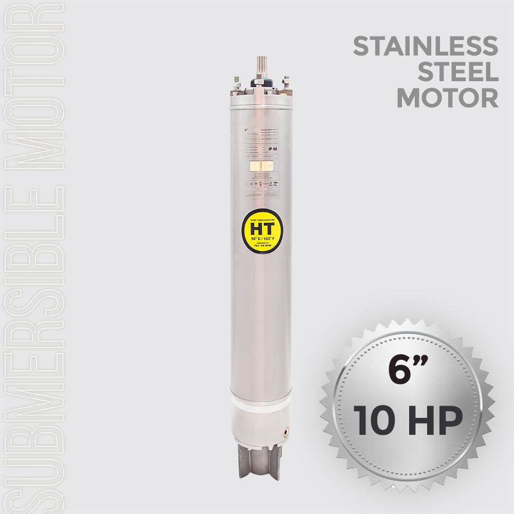 Submersible Pump Motor 6 inch 10HP (7,5KW) 8