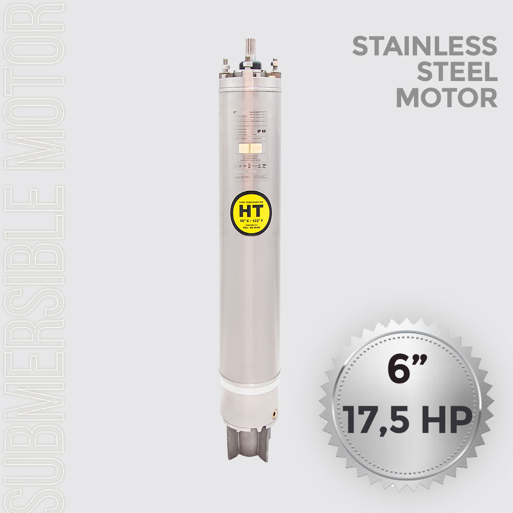 Submersible Pump Motor 6 inch 17,5HP (13KW) 8