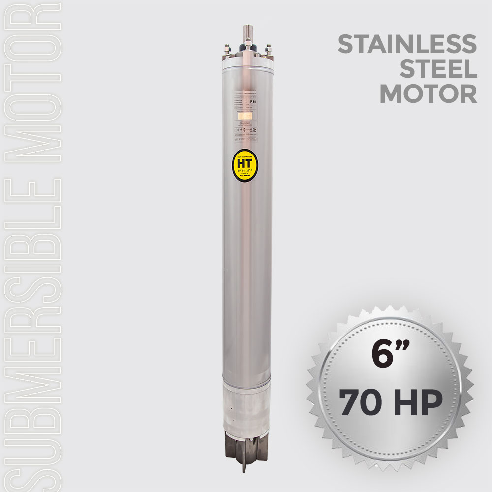 Submersible Pump Motor 6 inch 70HP (52KW) 7