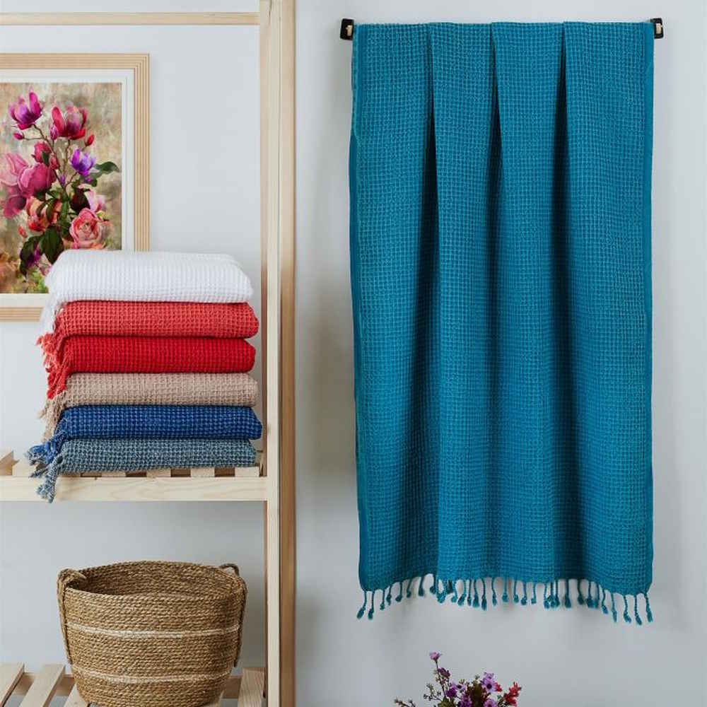 PESHTEMAL ANTALYA - NATURAL 100% COTTON LOINCLOTH QUICK DRYING BEACH TOWEL WHOLESALE FROM FACTORY