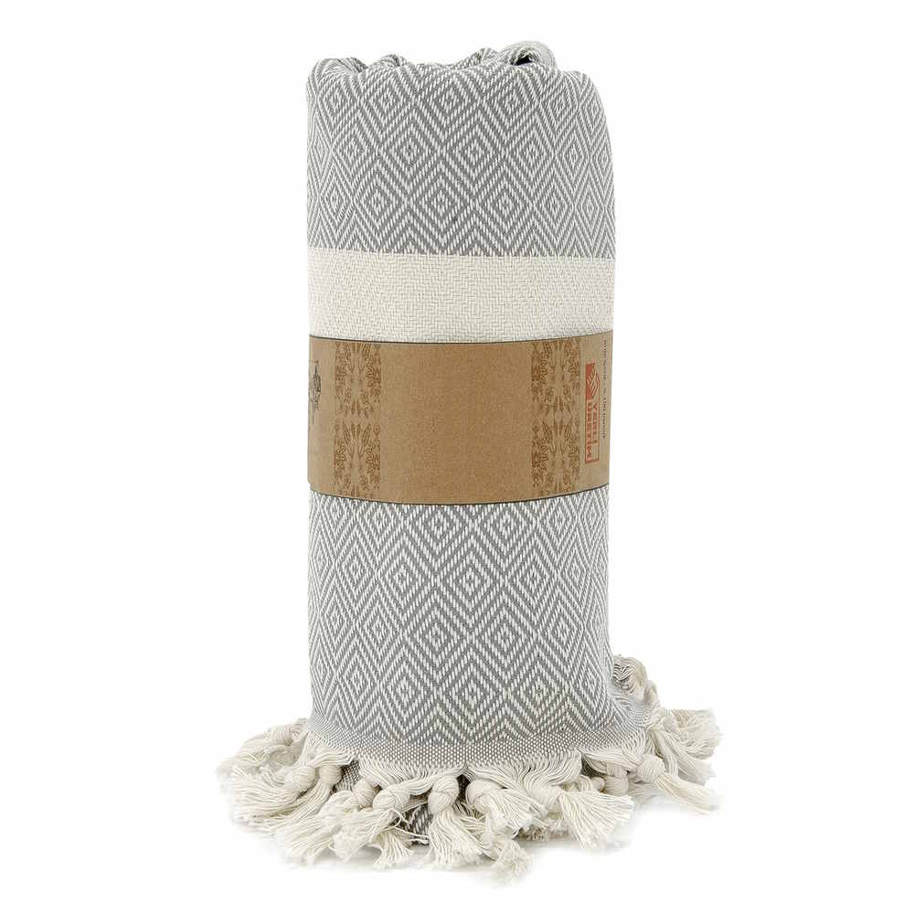 PESHTEMAL YALOVA - NATURAL 100% COTTON LOINCLOTH QUICK DRYING BEACH TOWEL WHOLESALE FROM FACTORY 2