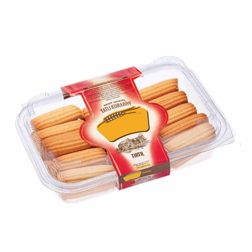 FABRİKADAN TOPTANUN TIRTIL KURABİYE 300G