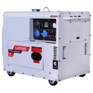 FACTORY WHOLESALE RETAIL GENERATOR GJD7000S PORTABLE DIESEL 7KVA