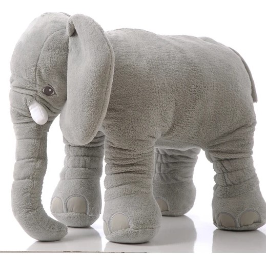 PLUSH TOY ELEPHANT FIGURE 55cm WHOLESALE FROM FACTORY 3
