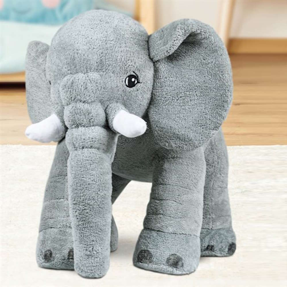 PLUSH TOY ELEPHANT FIGURE 90cm WHOLESALE FROM FACTORY 7