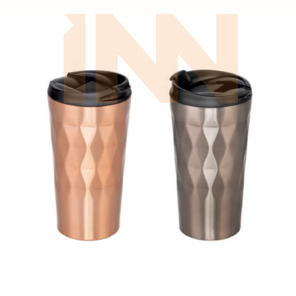 WHOLESALE FACTORY DOUBLE STAINLESS STEEL THERMOS WITH COLD-HOT CHAMBER (350B-PZ)