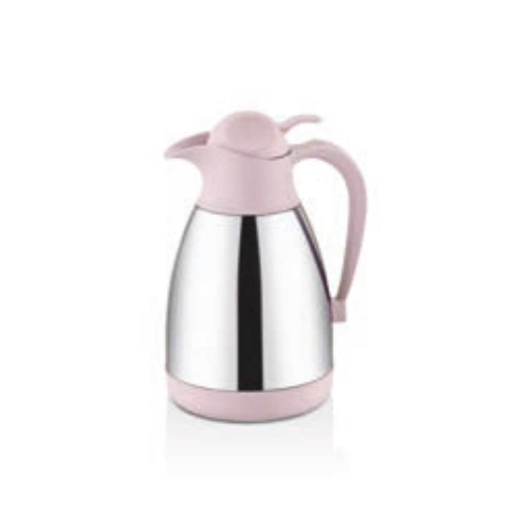 FROM THE WHOLESALE FACTORY-DOUBLE DECK-STEEL BASE-COLD-HOT STORAGE-GLASS-INOX THERMOS (RLX1.2T)