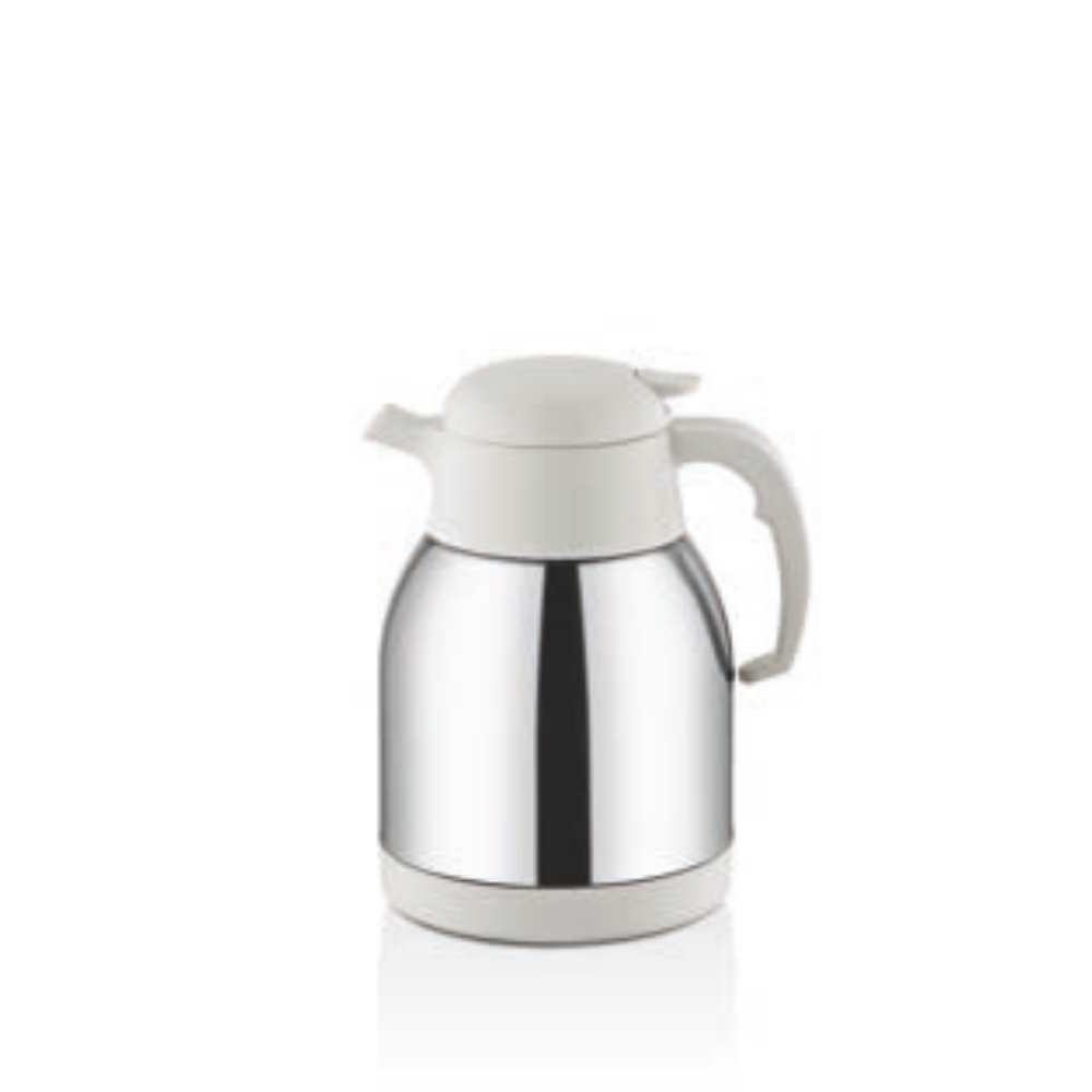 FROM THE WHOLESALE FACTORY-DOUBLE DECK-STEEL BASE-COLD-HOT STORAGE-GLASS-INOX THERMOS (RLX1.5M)