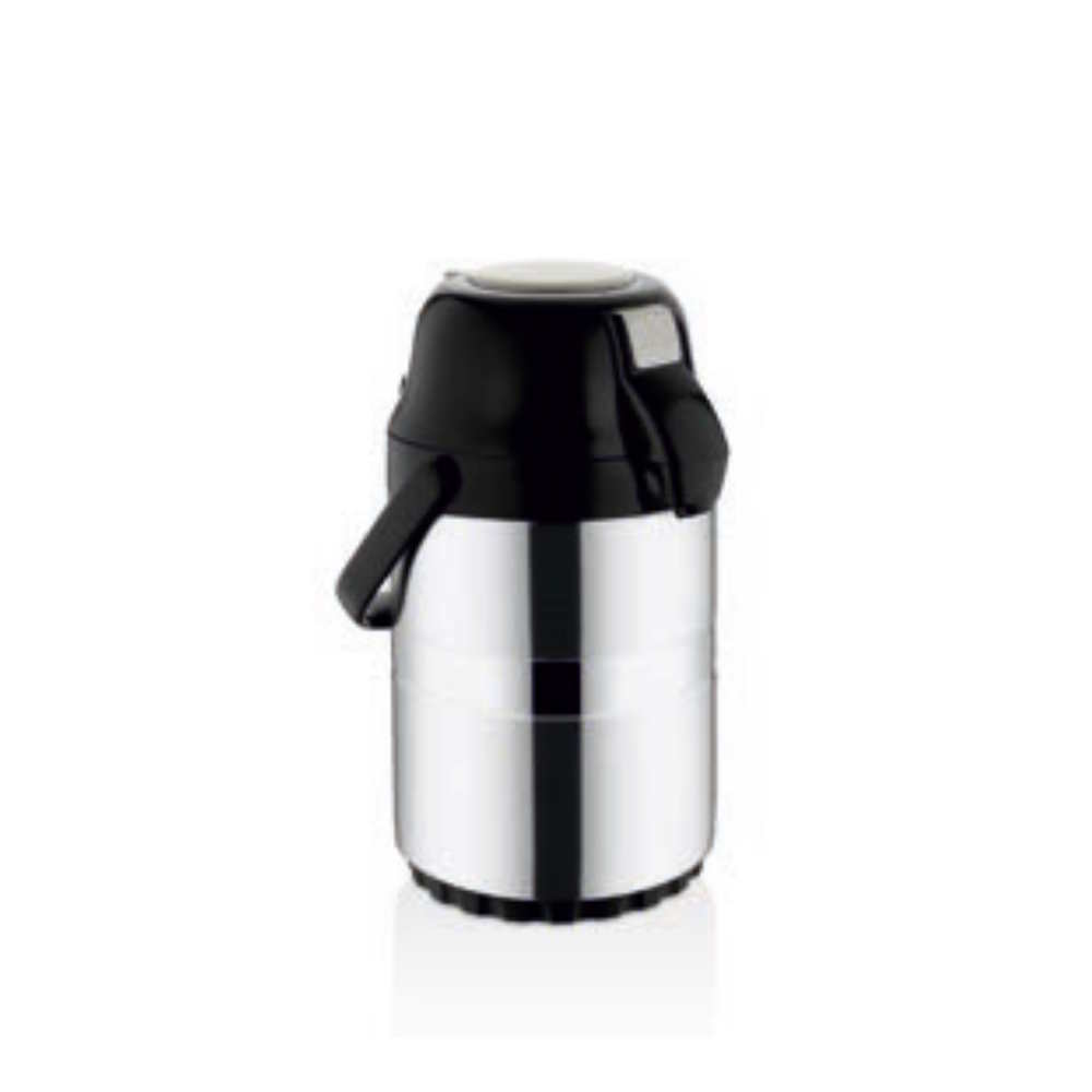 FROM THE WHOLESALE FACTORY-DOUBLE DECK-STEEL BASE-COLD-HOT STORAGE-GLASS-INOX THERMOS (RLX1.7LC)