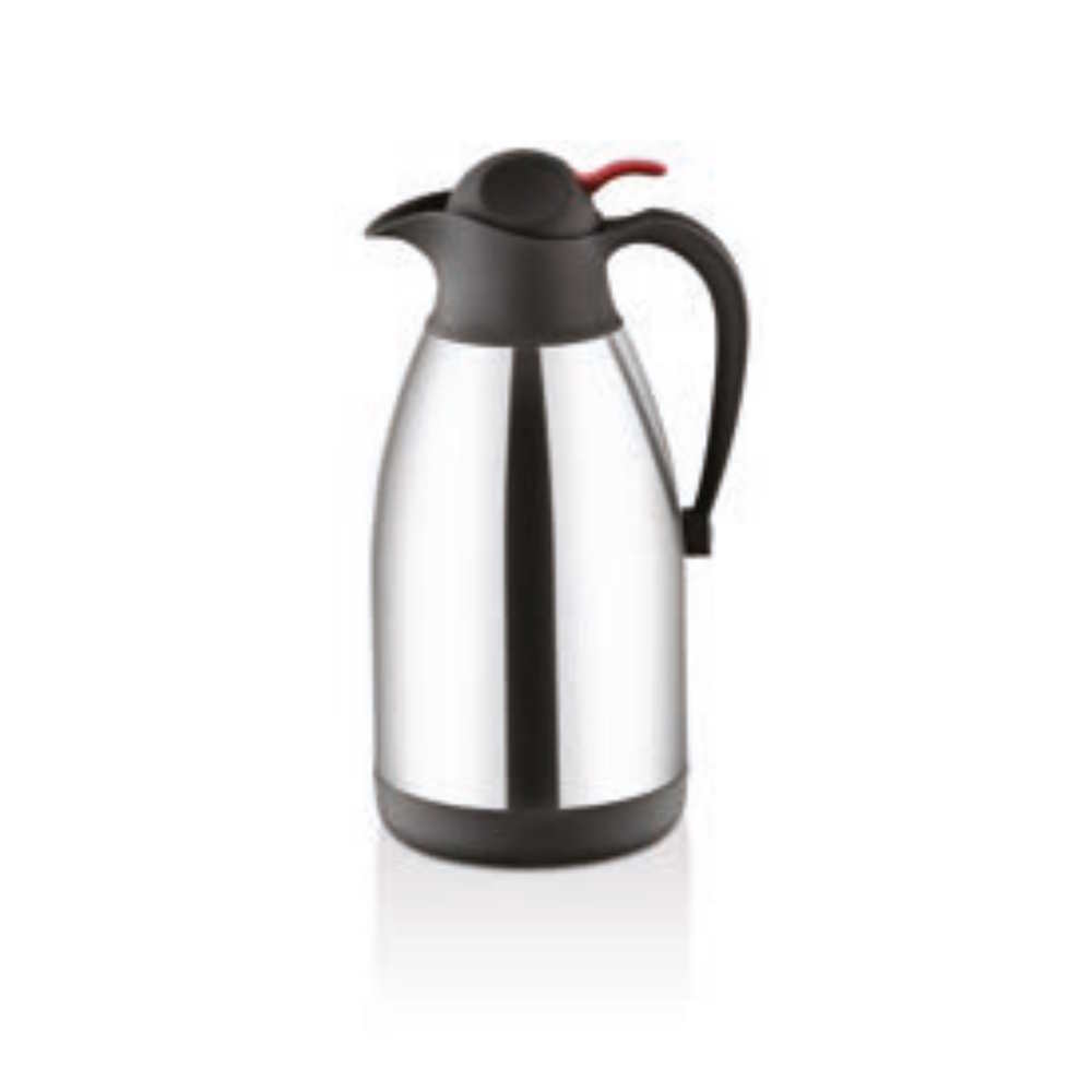 FROM THE WHOLESALE FACTORY-DOUBLE DECK-STEEL BASE-COLD-HOT STORAGE-GLASS-INOX THERMOS (RLX2.0T)