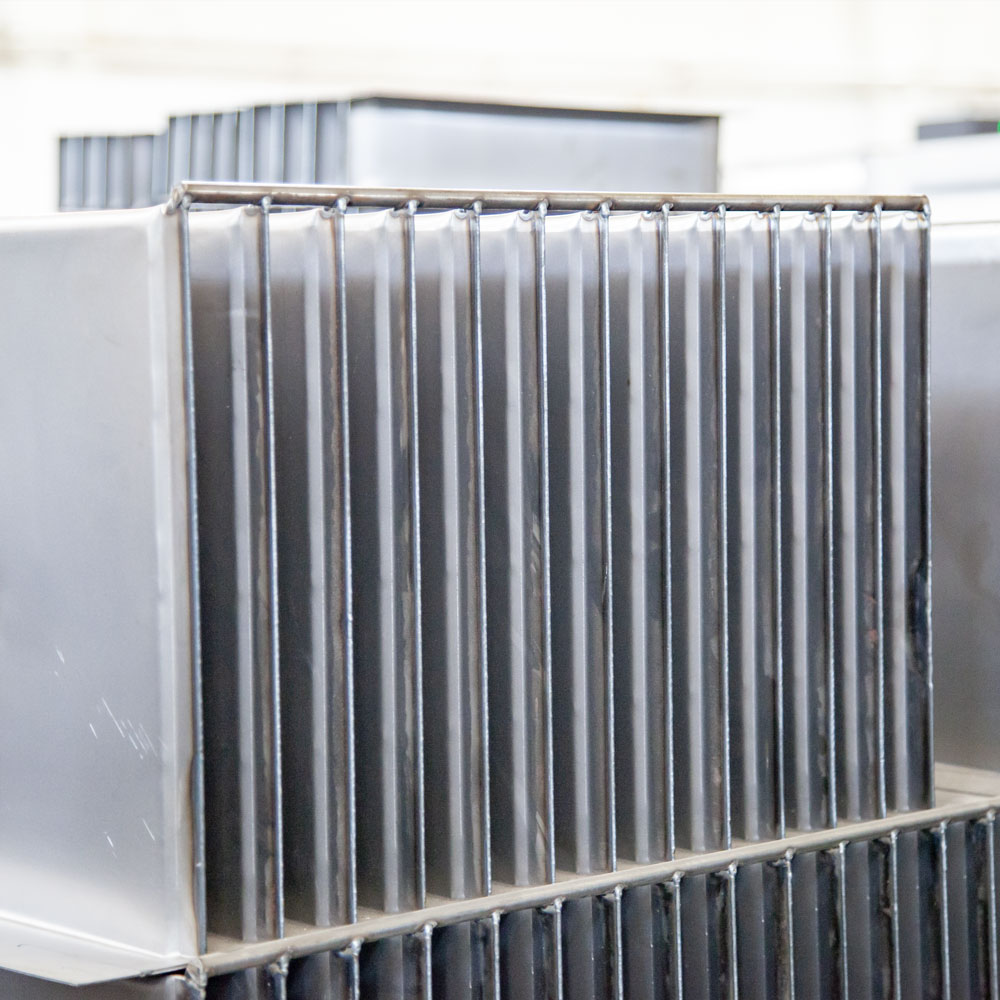 CORRUGATED FINS WALLS FOR TRANSORMERS 4